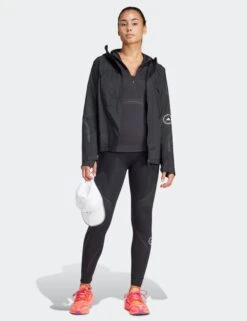 TruePace Long Sleeve Running Tee - Black -The Sports Edit Store adidas x stella mccartney truepace long sleeve running tee black it9049 5