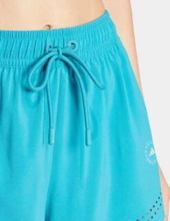 TruePurpose 2-in-1 Training Shorts - Blue Bay -The Sports Edit Store adidas x stella mccartney truepurpose 2 in 1 training shorts blue bay ib6826 3