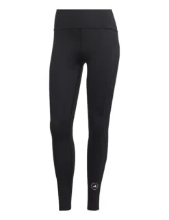 TruePurpose Optime Training Leggings - Black -The Sports Edit Store adidas x stella mccartney truepurpose optime training leggings black IB6792 2