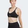 ADIDAS Yoga Studio Luxe Light-Support Bra - Black