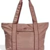 ADIDAS Yoga Tote Bag - Stylish Warm Clay & Preloved Ruby Studio Carry-All