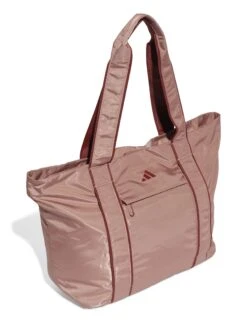 ADIDAS Yoga Tote Bag - Stylish Warm Clay & Preloved Ruby Studio Carry-All -The Sports Edit Store adidas yoga tote bag clay ruby jg5778 3