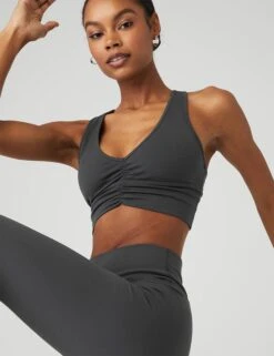 Wild Thing Bra - Anthracite 11 Wild Thing Bra - Anthracite -The Sports Edit Store alo yoga wild thing bra anthracite W9327R 6