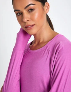 Beyond Yoga Featherweight Daydreamer Pullover - Sunset Violet Heather 8 Beyond Yoga Featherweight Daydreamer Pullover - Sunset Violet Heather -The Sports Edit Store beyond yoga Featherweight Daydreamer Pullover Sunset Violet Heather LWSD7792 STVHS 0022
