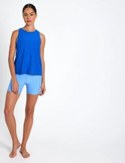 Beyond Yoga Featherweight Rebalance Tank - Court Blue Heather 9 Beyond Yoga Featherweight Rebalance Tank - Court Blue Heather -The Sports Edit Store beyond yoga Featherweight Rebalance Tank Court Blue Heather LWSD4612 CTBLHS 0010