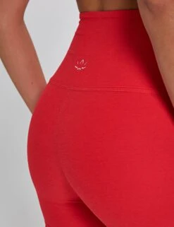 Beyond Yoga Spacedye Keep Pace 5" Biker Short - Candy Apple Red Heather -The Sports Edit Store beyond yoga Spacedye Keep Pace 5 Biker Short Candy Apple Red Heather SD5111 CNDARS 0005