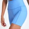 Beyond Yoga Spacedye Keep Pace 5" Pocket Short - Flower Blue Heather