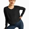 Beyond Yoga Featherweight Daydreamer Pullover - Darkest Night -The Sports Edit Store beyond yoga featherweight daydreamer pullover darkest night LWSD7792 DKN 1
