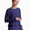 Beyond Yoga Featherweight Daydreamer Pullover - Eternal Blue Heather 1 Beyond Yoga Featherweight Daydreamer Pullover - Eternal Blue Heather -The Sports Edit Store beyond yoga featherweight daydreamer pullover eternal blue lwsd7792 1