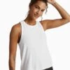 Beyond Yoga Featherweight Rebalance Tank - Cloud White 2 Beyond Yoga Featherweight Rebalance Tank - Cloud White -The Sports Edit Store beyond yoga featherweight rebalance tank cloud white LWSD4612 CLO 1