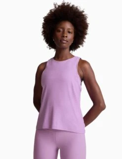 Beyond Yoga Featherweight Rebalance Tank - Lilac Petal Heather