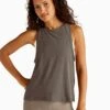 Beyond Yoga Featherweight Rebalance Tank - Soft Umber Heather -The Sports Edit Store beyond yoga featherweight rebalance tank soft umber lwsd4612 1