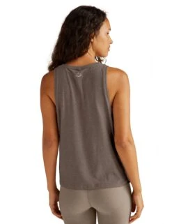 Beyond Yoga Featherweight Rebalance Tank - Soft Umber Heather -The Sports Edit Store beyond yoga featherweight rebalance tank soft umber lwsd4612 3