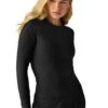 Beyond Yoga Featherweight Your Fit Long Sleeve Top - Darkest Night -The Sports Edit Store beyond yoga featherweight your fit long sleeve top darkest night lwsd7927 1