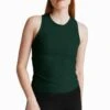 Beyond Yoga Featherweight Your Fit Shirred Tank - Dark Spruce Green Heather 2 Beyond Yoga Featherweight Your Fit Shirred Tank - Dark Spruce Green Heather -The Sports Edit Store beyond yoga featherweight your fit shirred tank dark spruce green heather lwsd4697 1