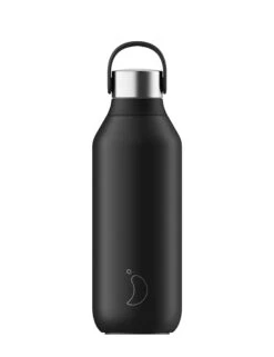 Chilly's Series 2 Insulated Water Bottle - 500ml Abyss Black