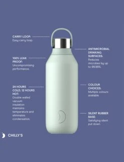 Chilly's Series 2 Insulated Water Bottle - 500ml Abyss Black -The Sports Edit Store chillys infographics 2 2add3319 3204 4500 817e 874ebf5c6d91
