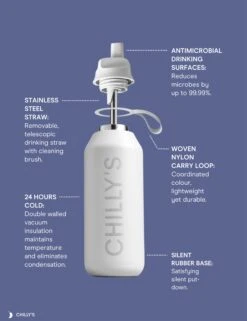 Chilly's Series 2 Flip Water Bottle 500ml - Blush 17 Chilly's Series 2 Flip Water Bottle 500ml - Blush -The Sports Edit Store chillys s2 flip 8d2e10f1 2722 4e58 9719 6a8489d309f7