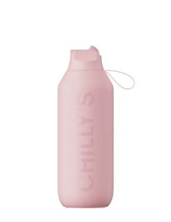 Chilly's Series 2 Flip Water Bottle 500ml - Blush
