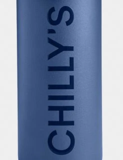 Chilly's Series 2 Flip 500ml Water Bottle - Whale Edition -The Sports Edit Store chillys series 2 flip water bottle whale blue 500ml 2