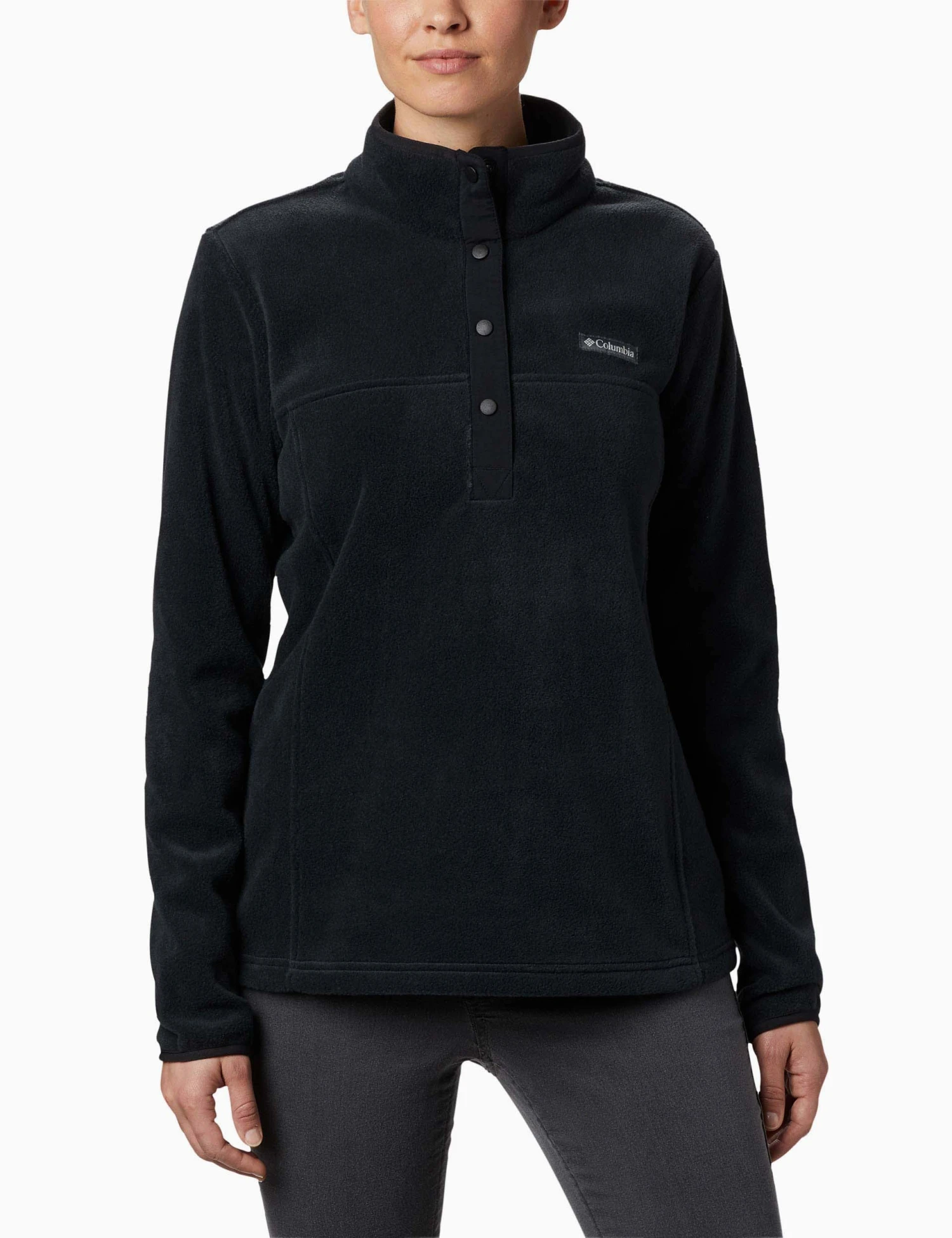 Columbia Benton Springs Half Snap Pullover - Black 3 Columbia Benton Springs Half Snap Pullover - Black