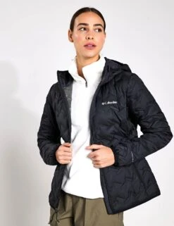 Columbia Delta Ridge II Down Hooded Jacket - Black 9 Columbia Delta Ridge II Down Hooded Jacket - Black -The Sports Edit Store columbia delta ridge ii down hooded jacket black 2088253 010 3