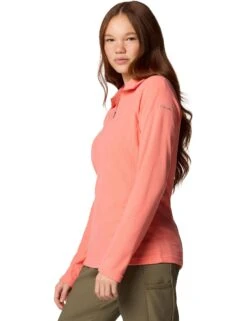 Columbia Glacial IV Half Zip Fleece - Alpenglow -The Sports Edit Store columbia glacial iv half zip fleece alpenglow 1802201685 4