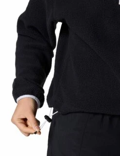 Columbia Helvetia II Cropped Sherpa Half Snap Fleece - Black -The Sports Edit Store columbia helvetia ii cropped sherpa half snap fleece black 2092231008 4