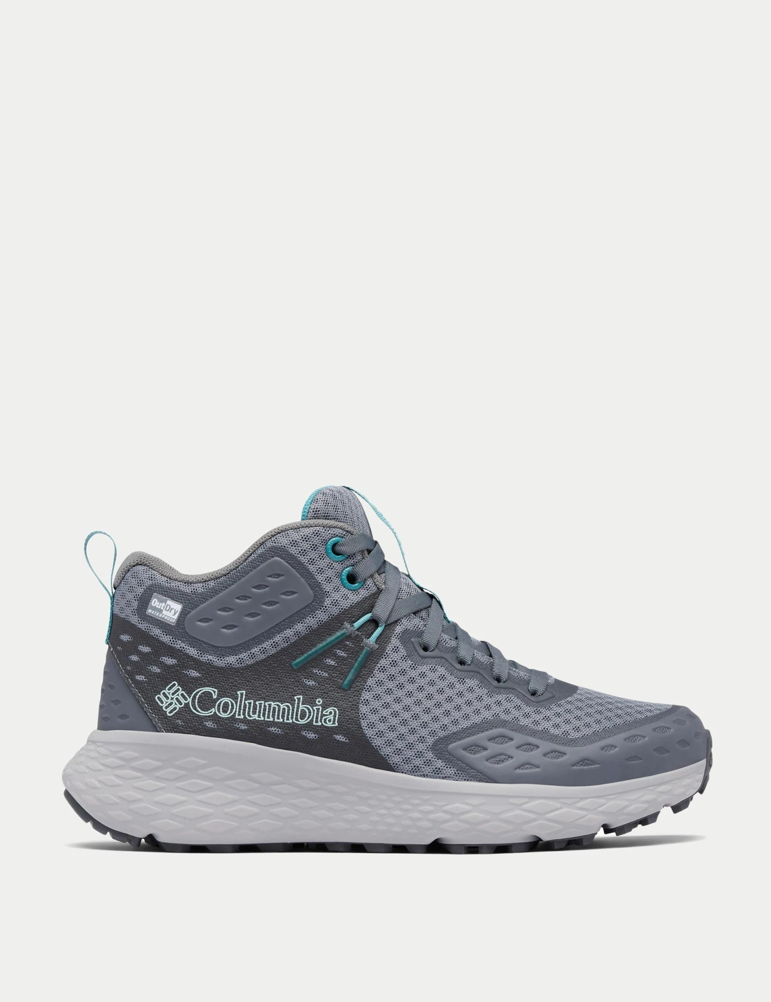 Columbia Konos TRS OutDry Mid Hiking Shoe - Ti Grey Steel/Teal 3 Columbia Konos TRS OutDry Mid Hiking Shoe - Ti Grey Steel/Teal