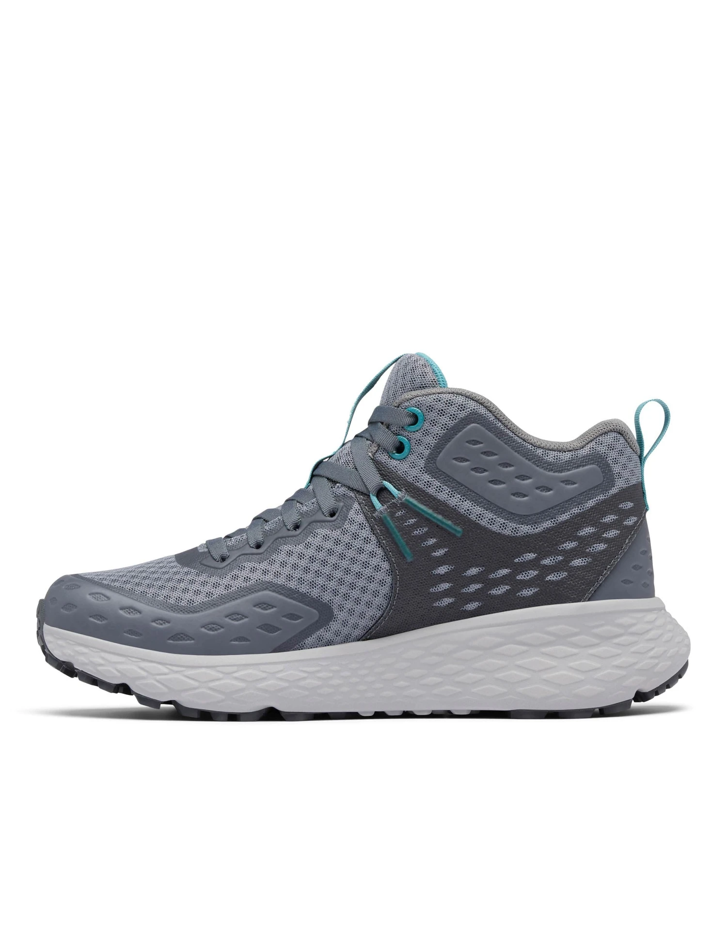 Columbia Konos TRS OutDry Mid Hiking Shoe - Ti Grey Steel/Teal 6 Columbia Konos TRS OutDry Mid Hiking Shoe - Ti Grey Steel/Teal - Image 4