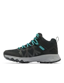 Columbia Peakfreak II Mid Outdry Hiking Shoe - Black/Teal -The Sports Edit Store columbia peakfreak ii mid outdry shoe black teal 2100091012 5