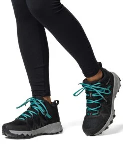 Columbia Peakfreak II Mid Outdry Hiking Shoe - Black/Teal -The Sports Edit Store columbia peakfreak ii mid outdry shoe black teal 2100091012 9