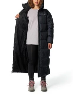 Columbia Pike Lake III Long Puffer Jacket - Black -The Sports Edit Store columbia pike lake iii long puffer jacket black 2088451 010 6