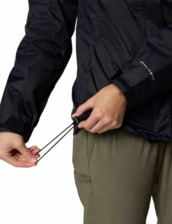 Columbia Pouring Adventure III Waterproof Hiking Jacket - Black -The Sports Edit Store columbia pouring adventure iii waterproof hiking jacket blue 2117191010 5