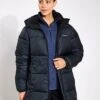Columbia Puffect II Hooded Mid Puffer Jacket - Black -The Sports Edit Store columbia puffect ii hooded mid puffer jacket black 2088471 010 1