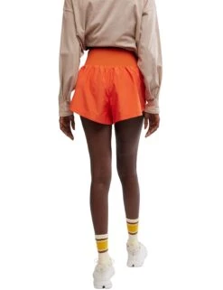 Carpe Diem Shorts - Flame 12 Carpe Diem Shorts - Flame -The Sports Edit Store free people movement carpe diem shorts flame ob1850917 6001 3