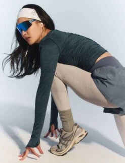 Carpe Diem Shorts - Skyline -The Sports Edit Store free people movement carpe diem shorts skyline ob1850917 4812 3