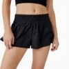 Get Your Flirt On Shorts - Black -The Sports Edit Store free people movement get your flirt on shorts black ob1211408 0010 1