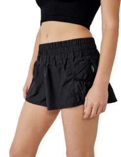 Get Your Flirt On Shorts - Black -The Sports Edit Store free people movement get your flirt on shorts black ob1211408 0010 2