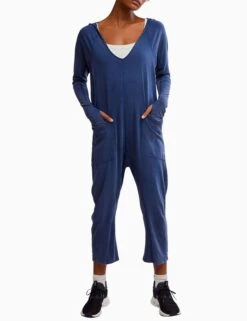 Hot Shot Long-Sleeve Onesie - Midnight Navy