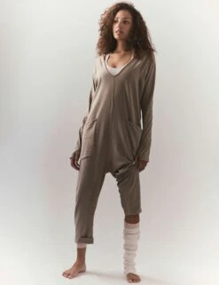 Hot Shot Long-Sleeve Onesie - Sage Stone