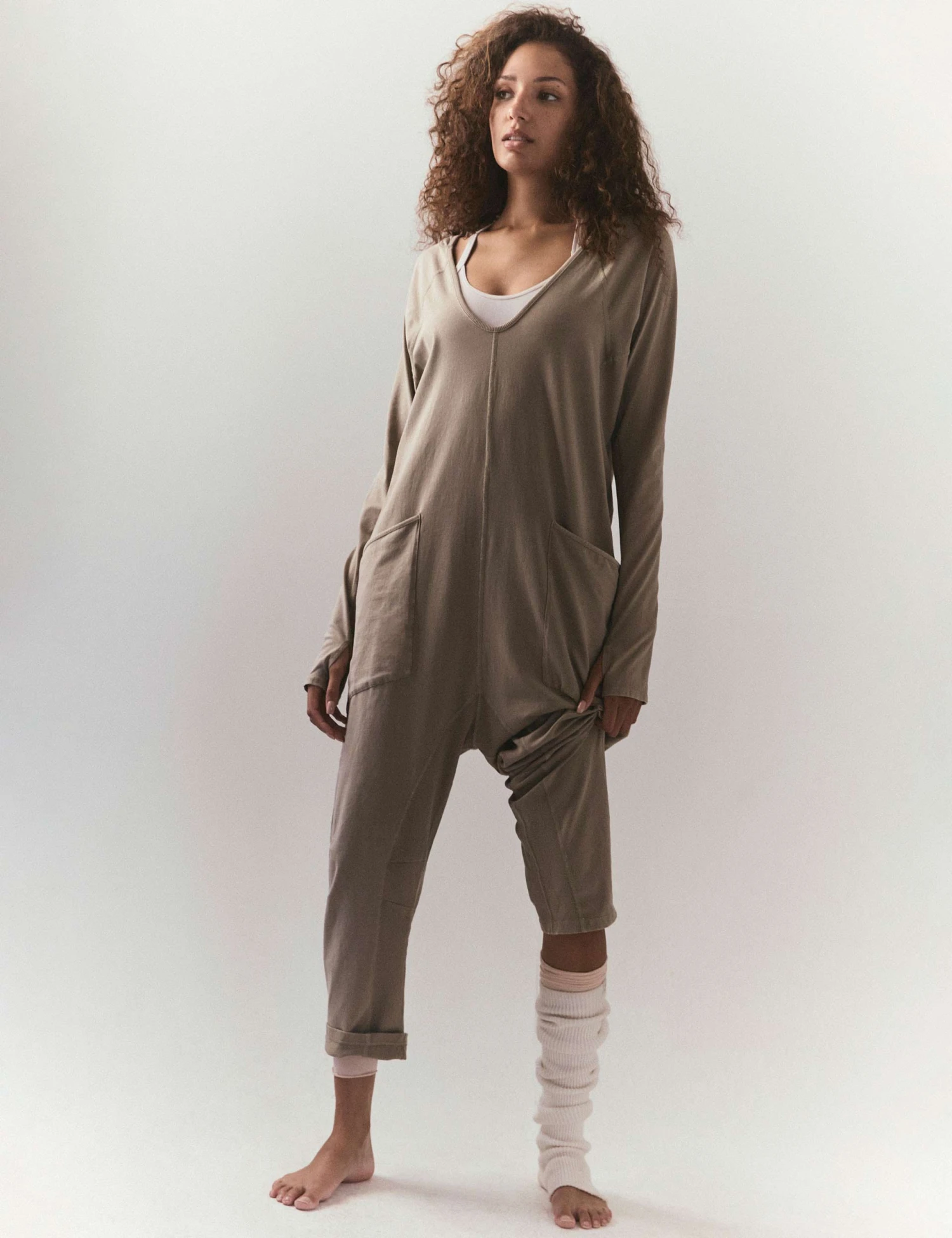 Hot Shot Long-Sleeve Onesie - Sage Stone 3 Hot Shot Long-Sleeve Onesie - Sage Stone