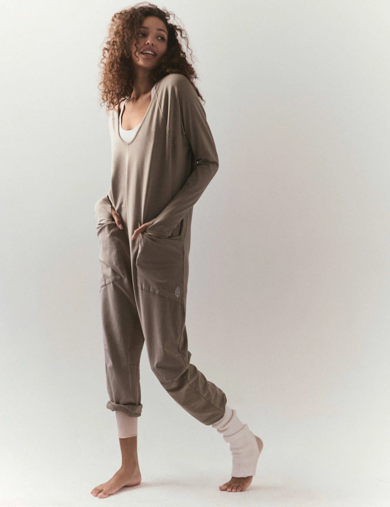 Hot Shot Long-Sleeve Onesie - Sage Stone 4 Hot Shot Long-Sleeve Onesie - Sage Stone - Image 2