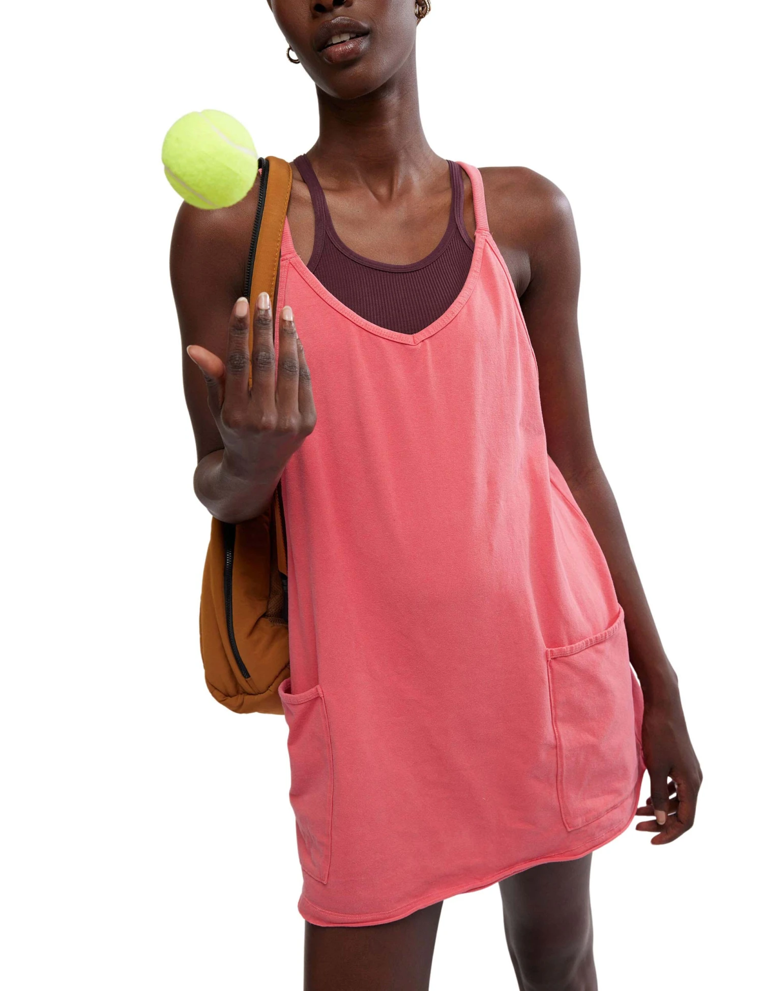 Hot Shot Mini Dress - Hibiscus 7 Hot Shot Mini Dress - Hibiscus - Image 5