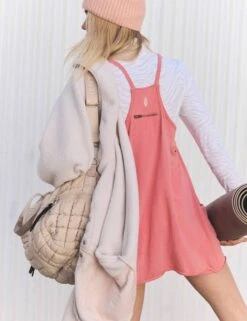 Hot Shot Mini Dress - Hibiscus 16 Hot Shot Mini Dress - Hibiscus -The Sports Edit Store free people movement hot shot mini dress hibiscus ob1895397 6203 8