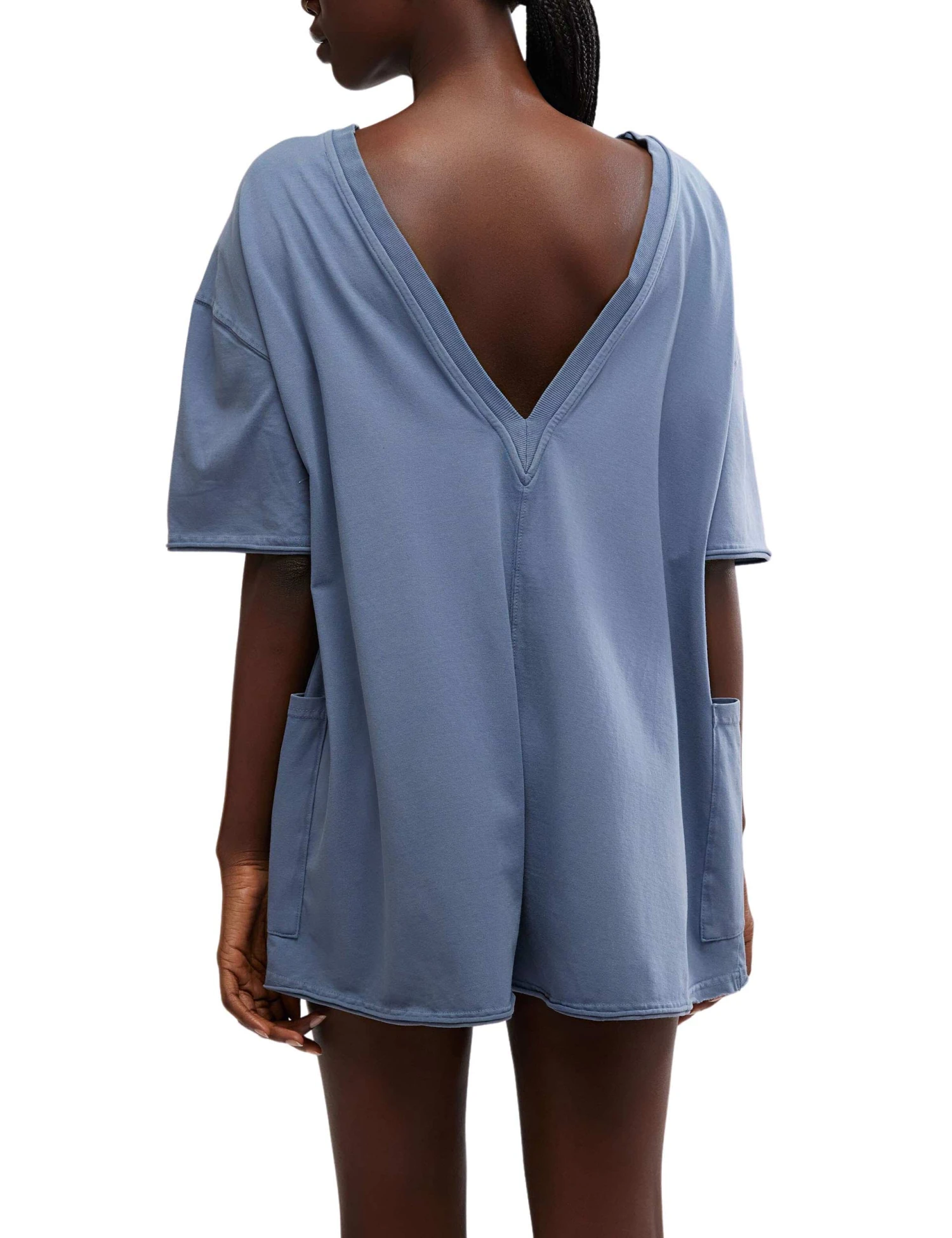 Hot Shot Tee Romper - Skyline 5 Hot Shot Tee Romper - Skyline - Image 3