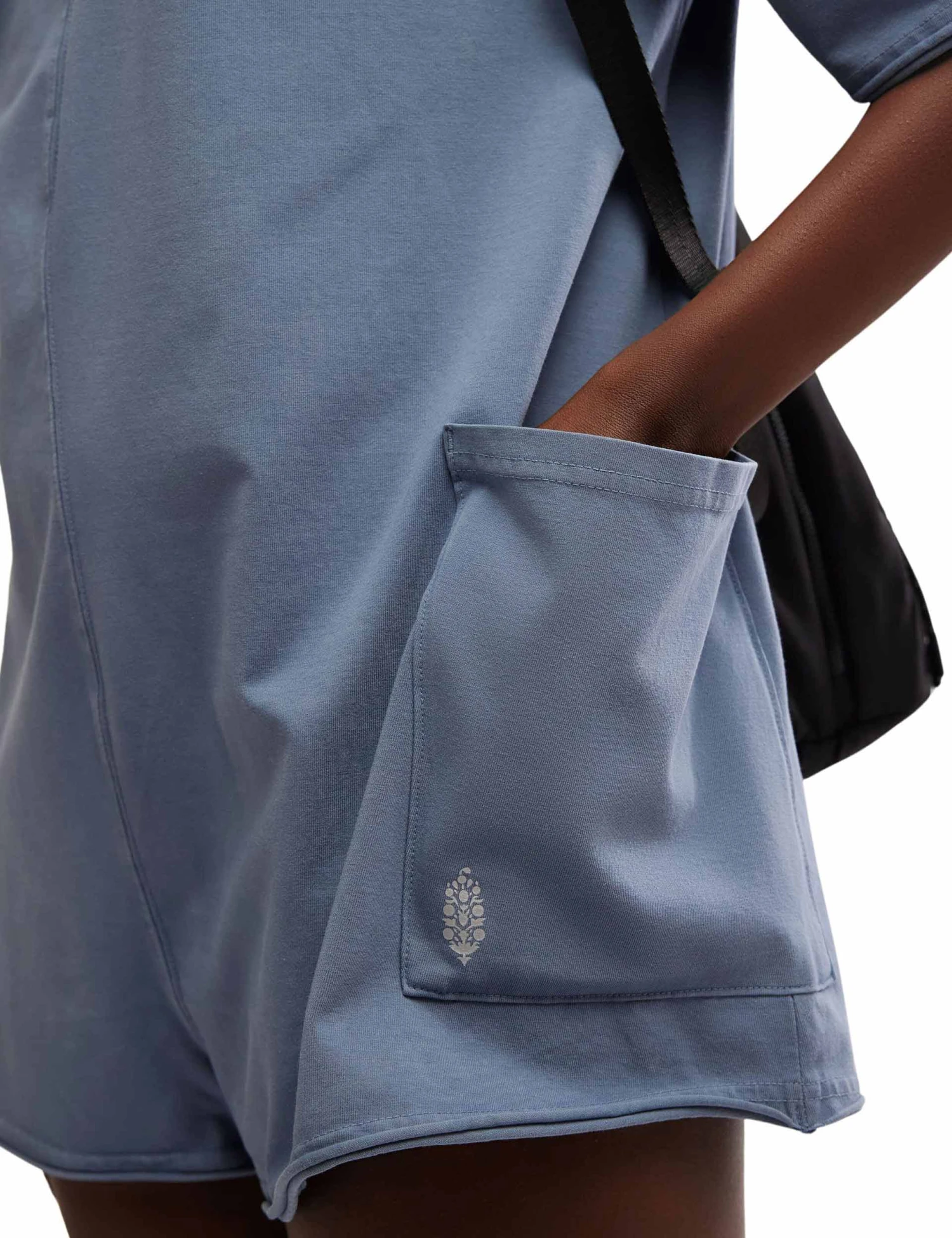 Hot Shot Tee Romper - Skyline 6 Hot Shot Tee Romper - Skyline - Image 4