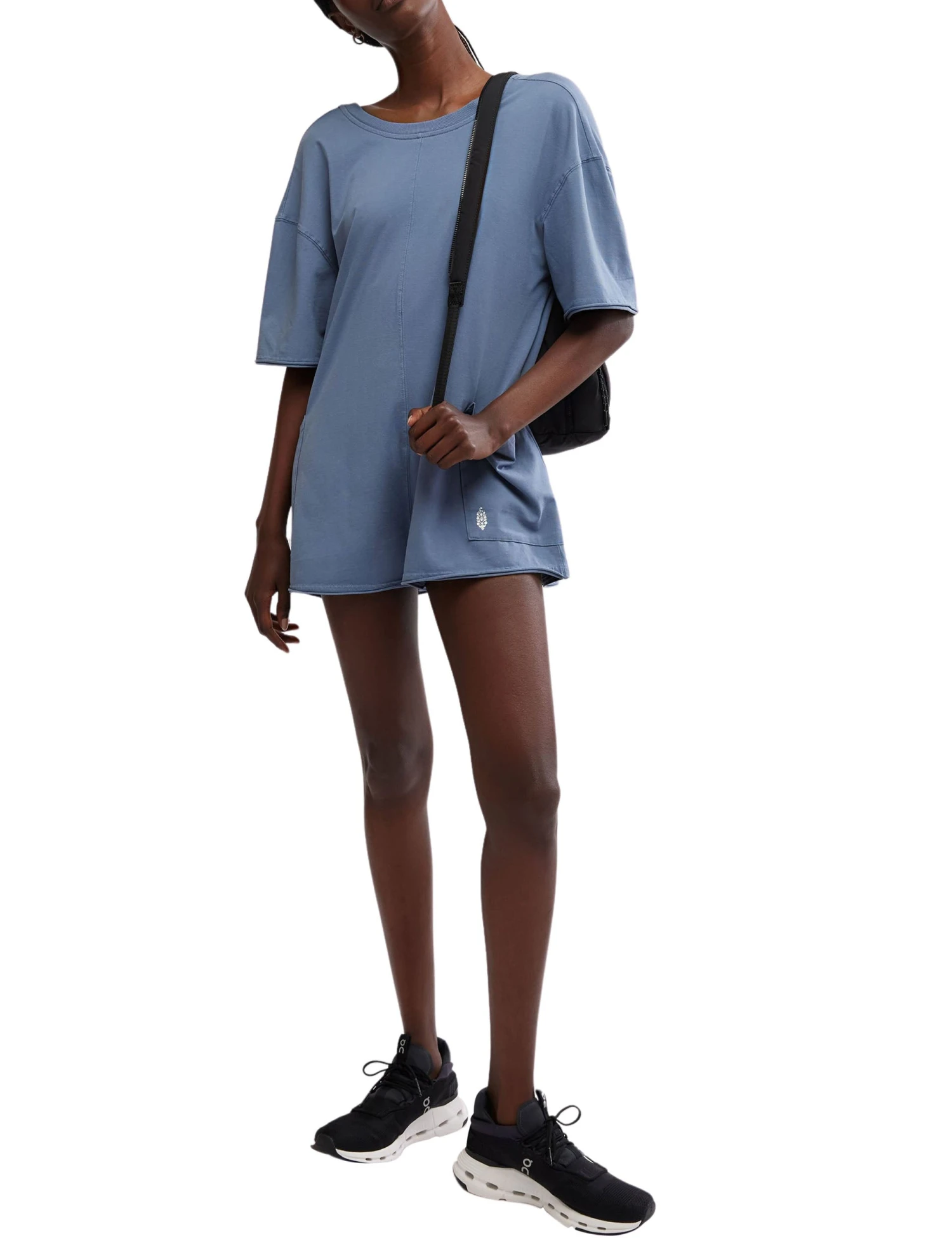 Hot Shot Tee Romper - Skyline 8 Hot Shot Tee Romper - Skyline - Image 6