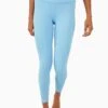 High Waisted 7/8 Wrap Lose Control Leggings - Alaskan Blue -The Sports Edit Store free people movement hw 7 8 wrap lose control leggings alaskan blue OB1405439 5413 1
