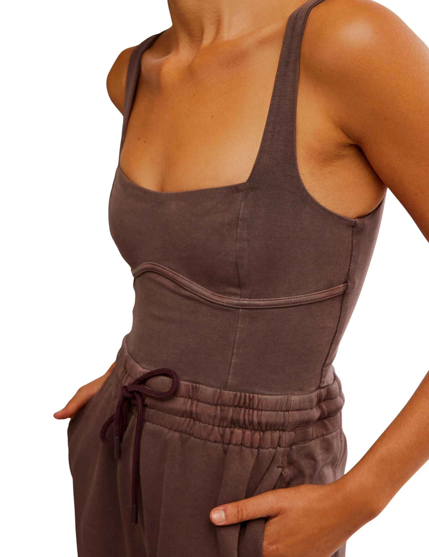 Inbound Onesie - Dark Espresso 6 Inbound Onesie - Dark Espresso - Image 4